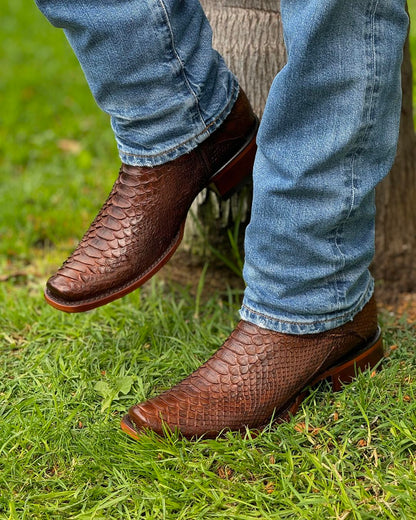 Italian Vintage Python Cowboy Boots(Buy 2 Free Shipping✔️)