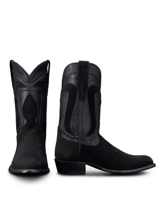 Men's Shadow Deerskin Cowboy Boot