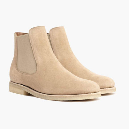 Timeless Design: Suede Chelsea Boots For Men