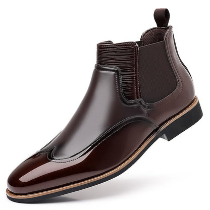 Men's Genuine Leather Chelsea Boots