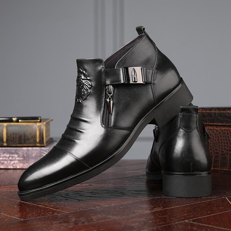 Men's Chelsea Boots Vintage Western Ankle Boots