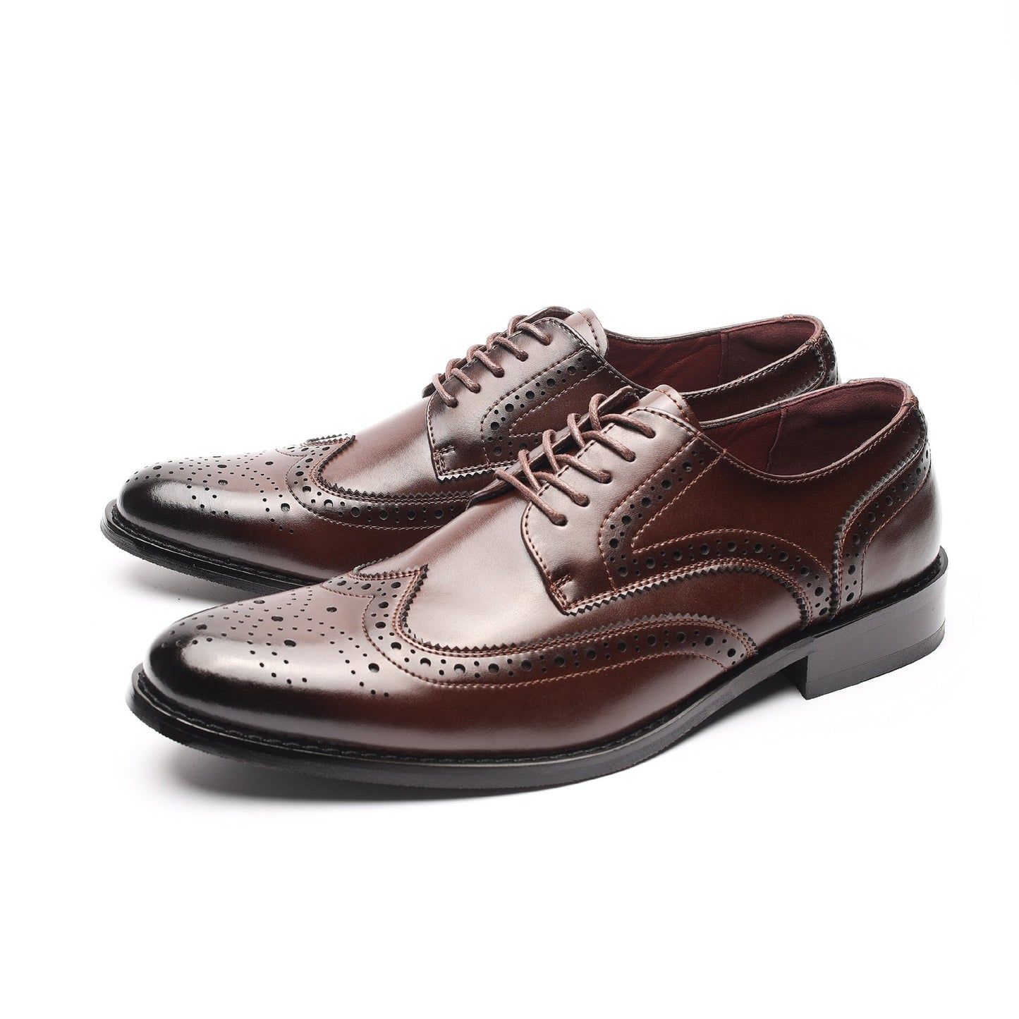 Men's Leather Brogue Formal Shoes