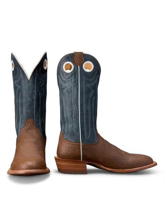 Men's Chestnut Blue Bullhide Horseman Boot