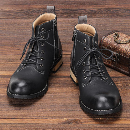 Men's Wood Root Short Boots