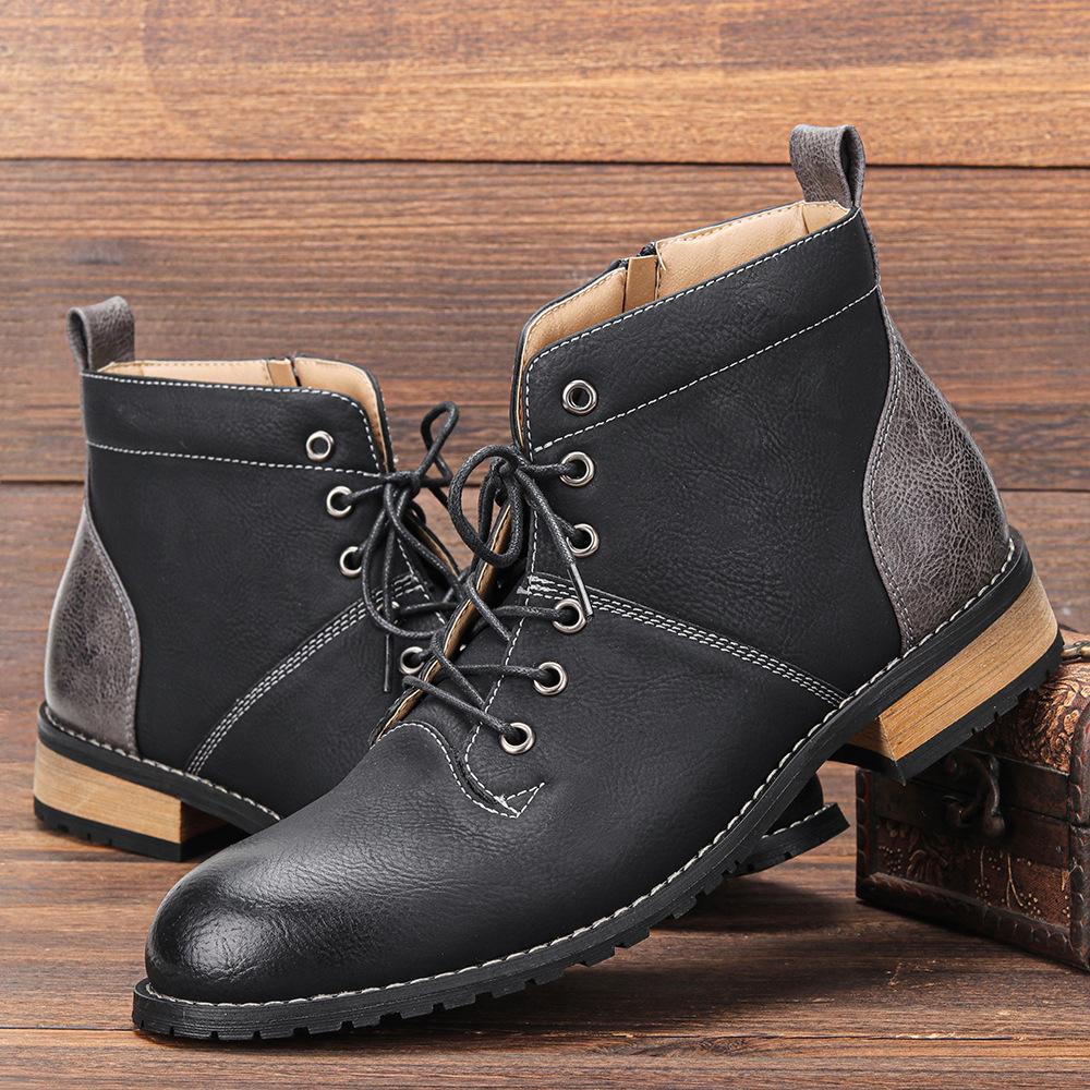 Men's Wood Root Short Boots