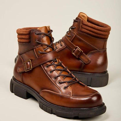 Atlas Leather Strap Boots