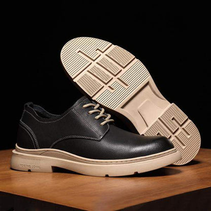 MEN'S WORK STYLE CASUAL LACE-UP BUSINESS SHOES