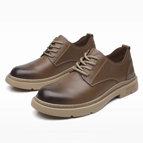 MEN'S WORK STYLE CASUAL LACE-UP BUSINESS SHOES