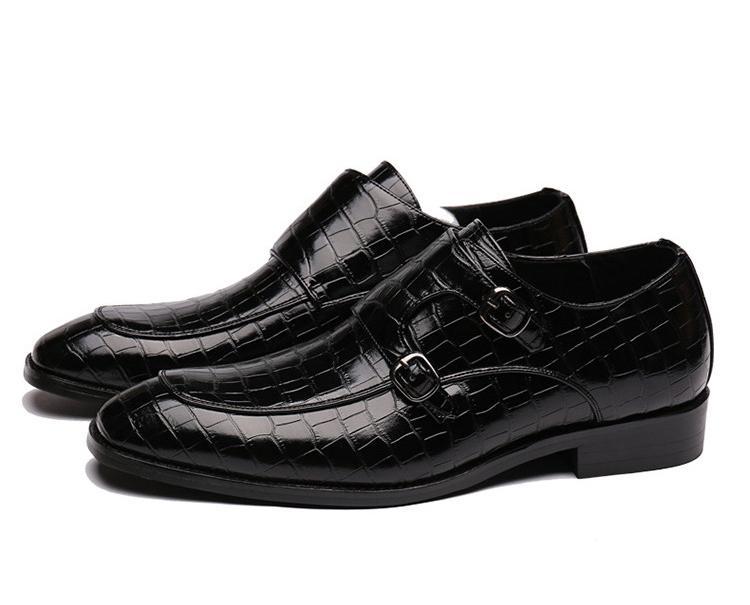 Men's Leather Point-toe Casual Shoes