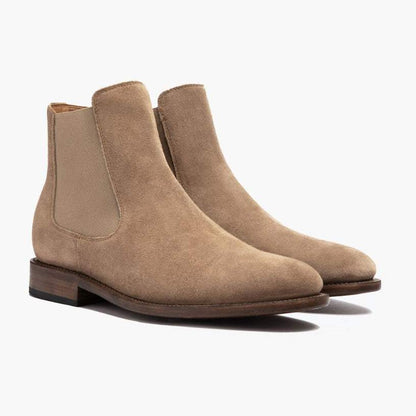 Timeless Design: Suede Chelsea Boots For Men