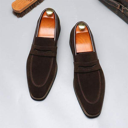 Men's Suede Loafers