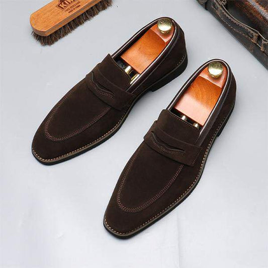 Men's Suede Loafers