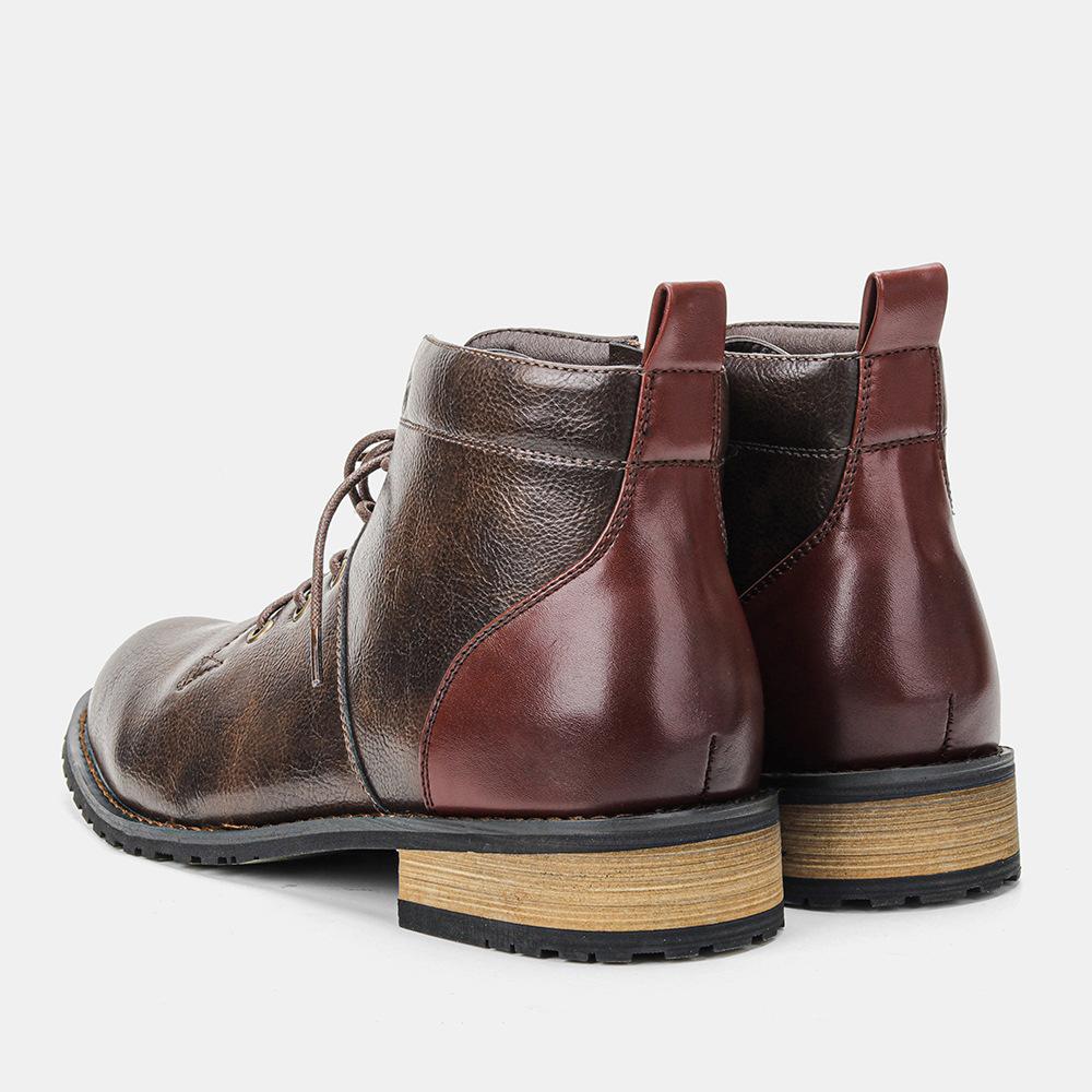 Men's Wood Root Short Boots