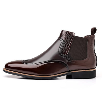 Men's Genuine Leather Chelsea Boots