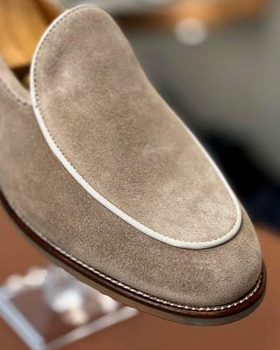 Italian Style Men's Genuine Suede Shoes