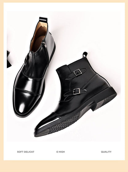 Men's Chelsea Pointed Toe Boots