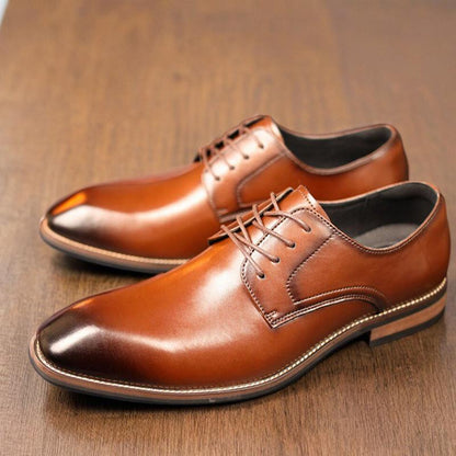 Men's Genuine Leather Business Commuter Shoes