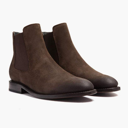 Timeless Design: Suede Chelsea Boots For Men