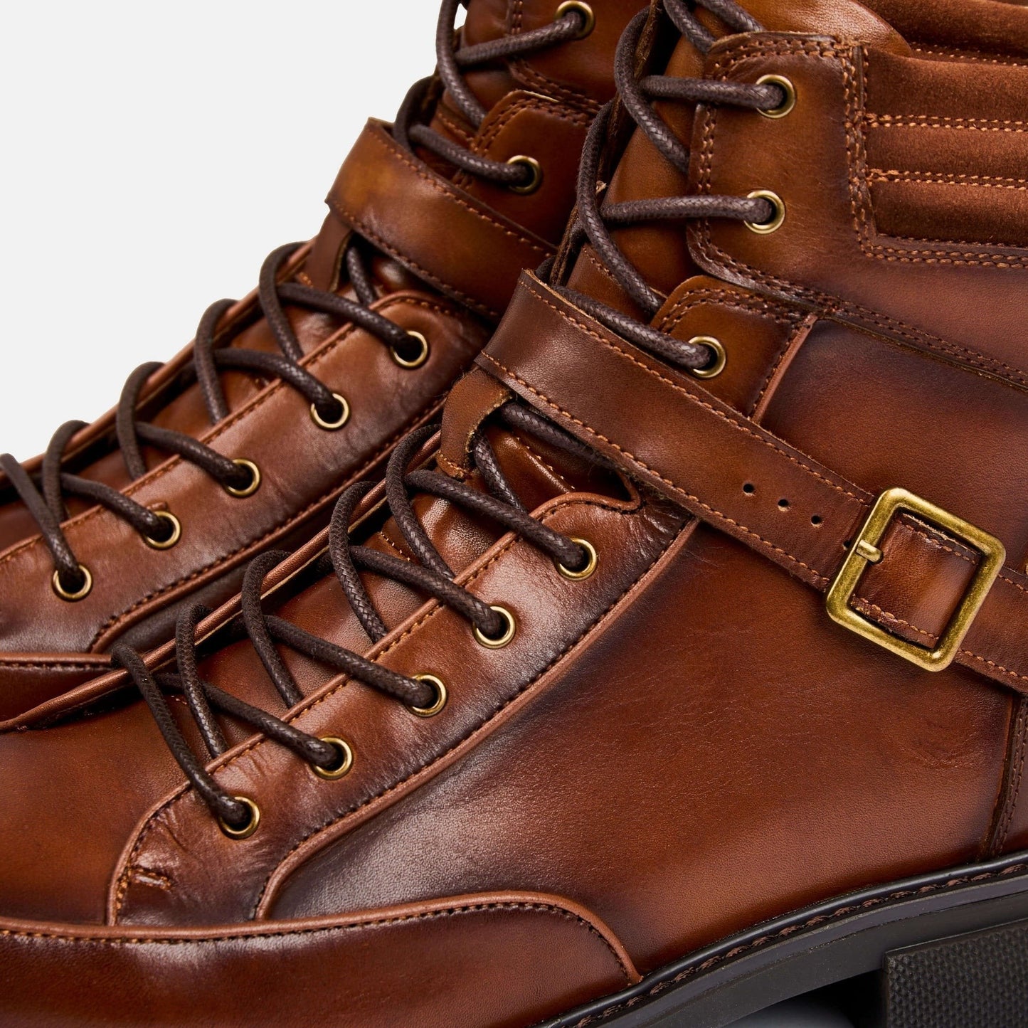 Atlas Leather Strap Boots