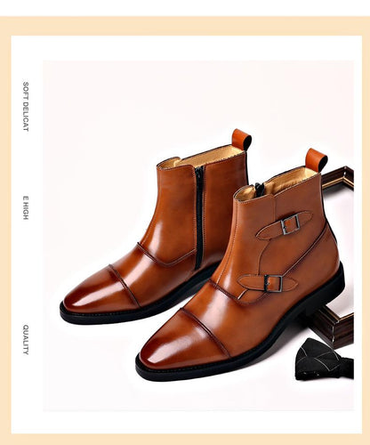 Men's Chelsea Pointed Toe Boots