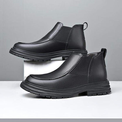 Men's Stylish Slip-On Platform Chelsea Boots