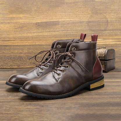 Men's Wood Root Short Boots