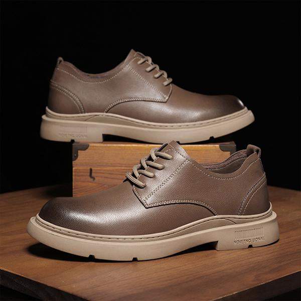 MEN'S WORK STYLE CASUAL LACE-UP BUSINESS SHOES