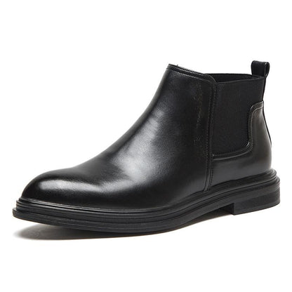 Men‘s Cow Leather Business Chelsea Boots