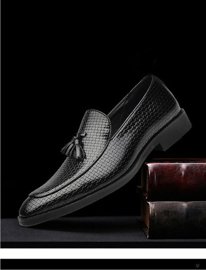 Men's Tassel Slip On Business Casual Shoes