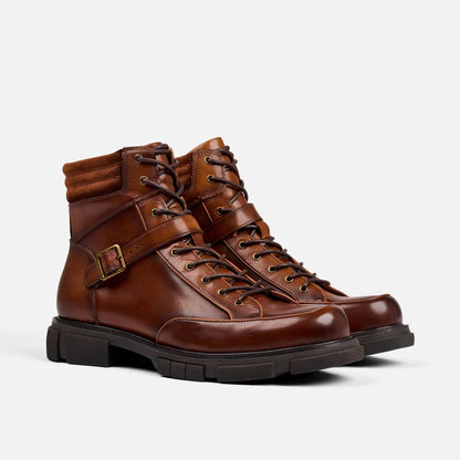 Atlas Leather Strap Boots