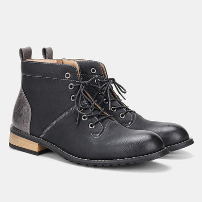 Men's Wood Root Short Boots