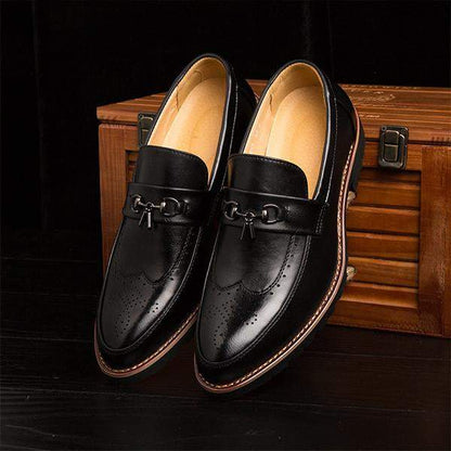 MEN'S CASUAL ELEGANT HORSEBIT BROGUE DRESS SHOES