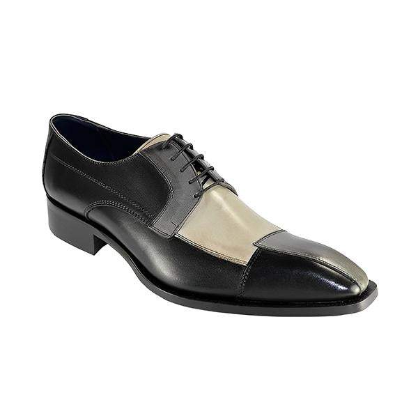 Men's Business Retro Color Block Dress Shoes