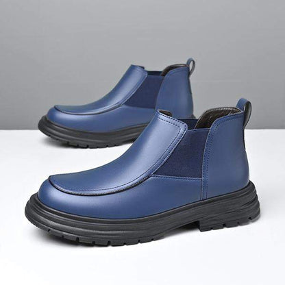 Men's Stylish Slip-On Platform Chelsea Boots