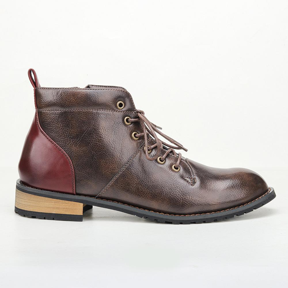 Men's Wood Root Short Boots