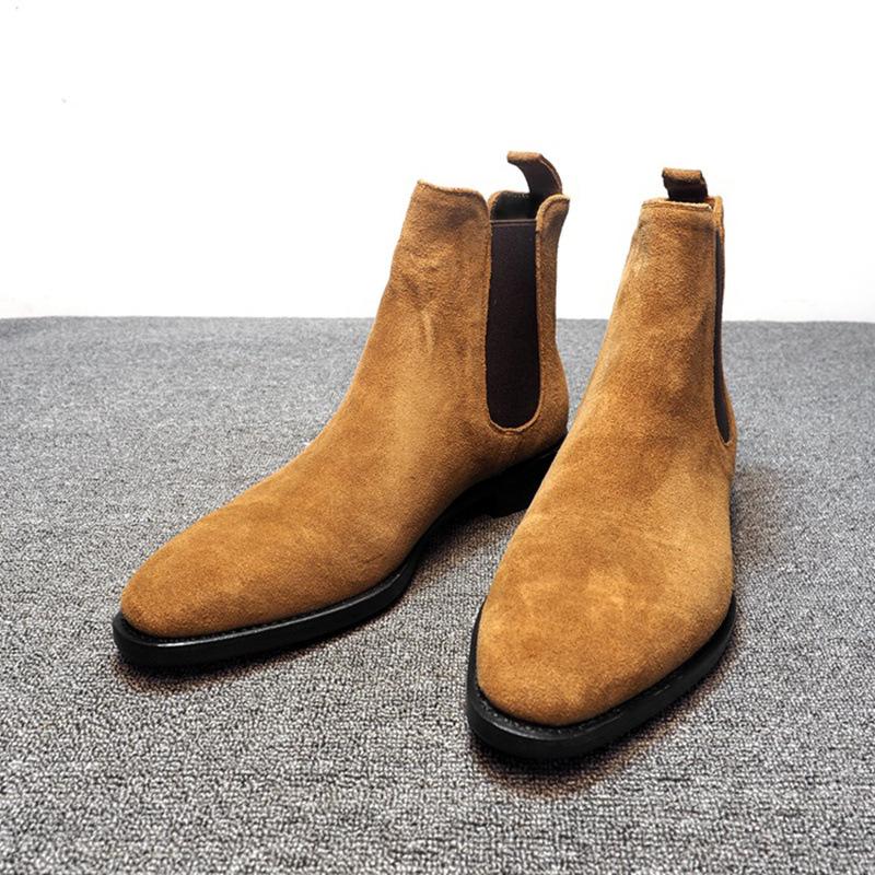 Men's Chelsea Suede Boots