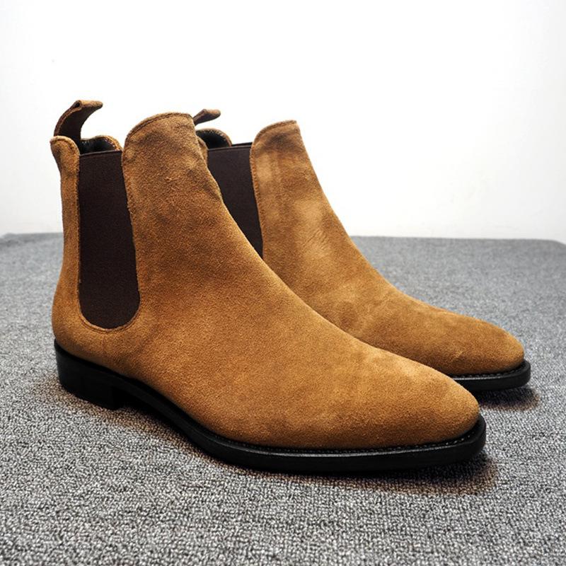 Men's Chelsea Suede Boots