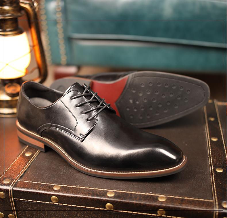 Men's Genuine Leather Business Commuter Shoes