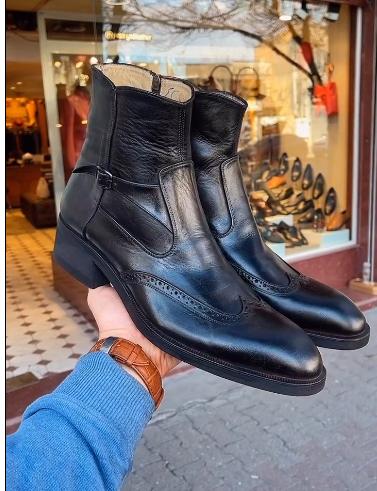 Balkan Black Chelsea Boot