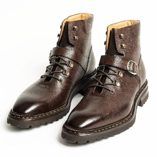 Handmade Men's Leather Ankle Boots