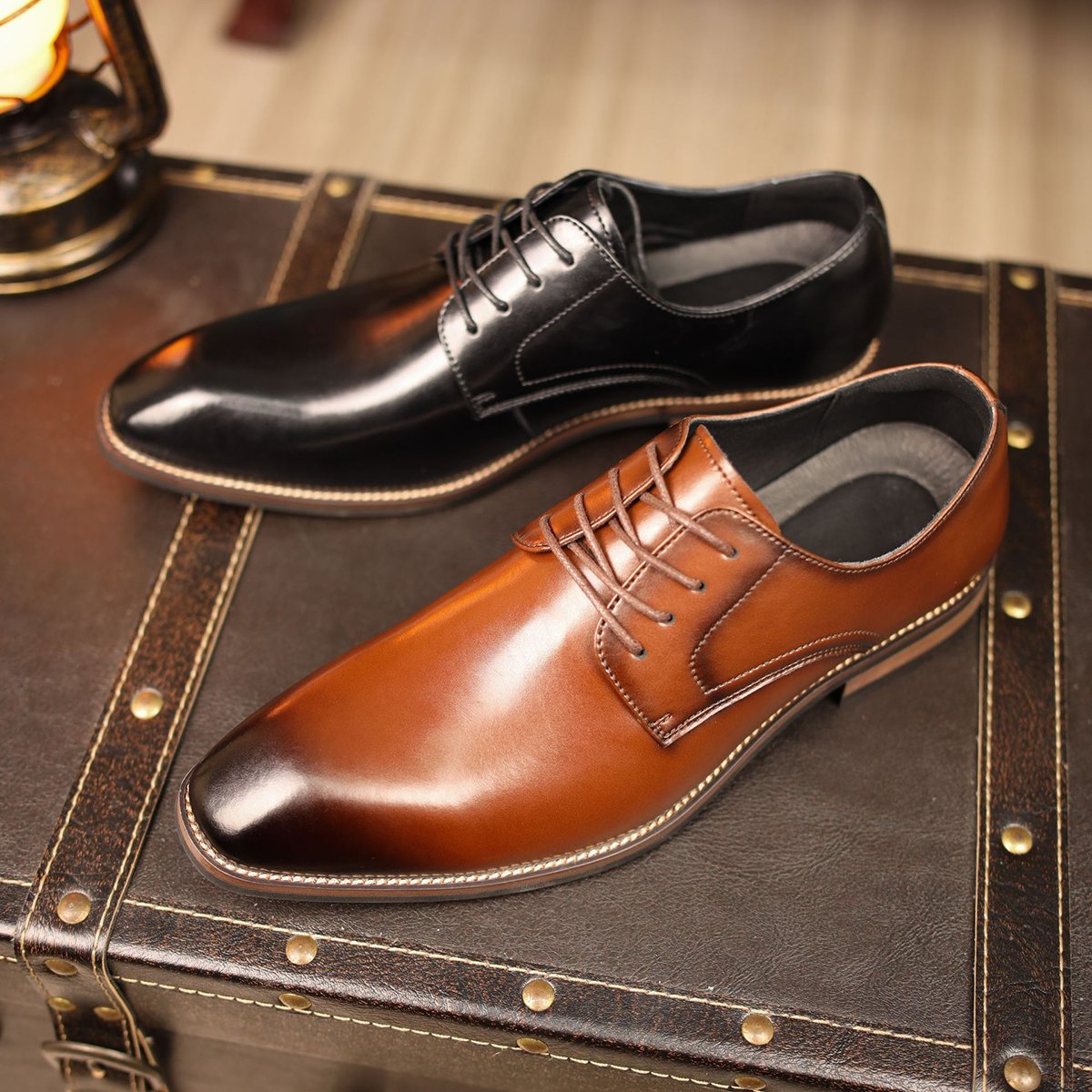 Men's Genuine Leather Business Commuter Shoes