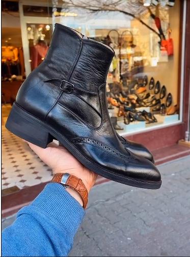 Balkan Black Chelsea Boot